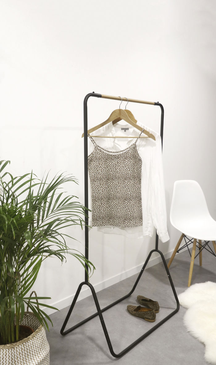 Elias - Stender in metallo laccato nero 5 Compactor