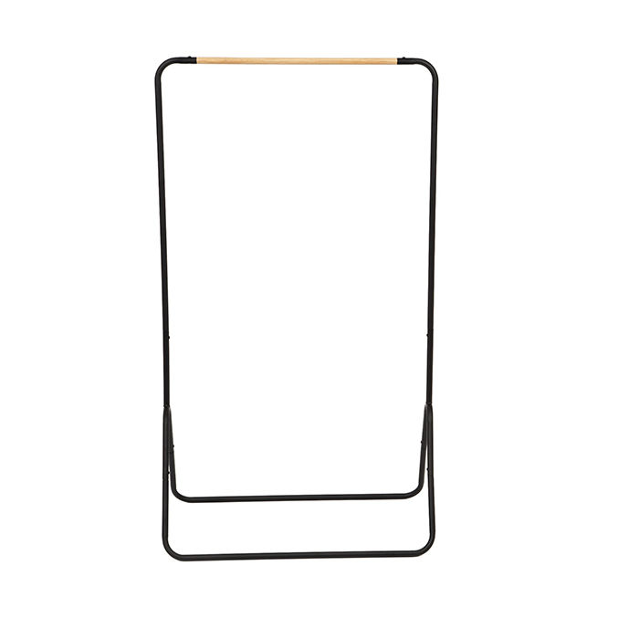 Elias - Stender in metallo laccato nero 2 Compactor