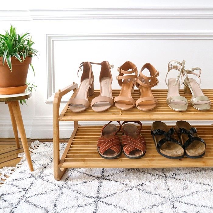 Welly – Portascarpe a due ripiani impilabile 5 Compactor