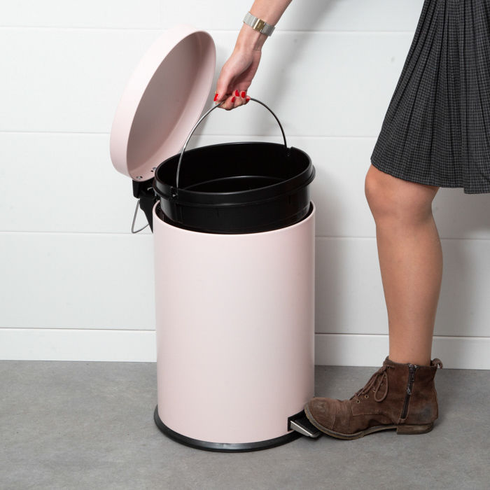 VEGA - Pattumiera 20 LT rosa opaco 5 Compactor