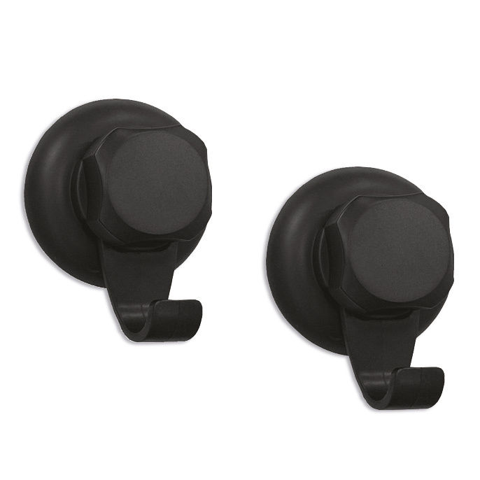 Set 2 ganci piccoli "Bestlock Black" 1 Compactor