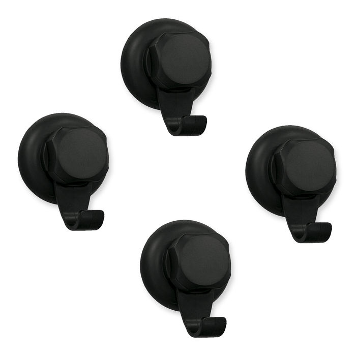 Set 4 ganci piccoli "Bestlock Black" 1 Compactor