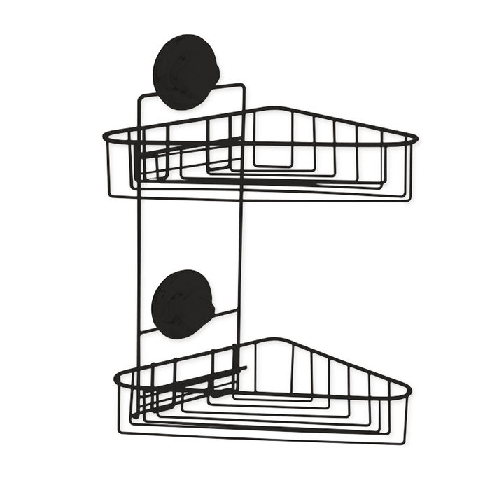 Doppio ripiano angolare "Bestlock Black" 1 Compactor