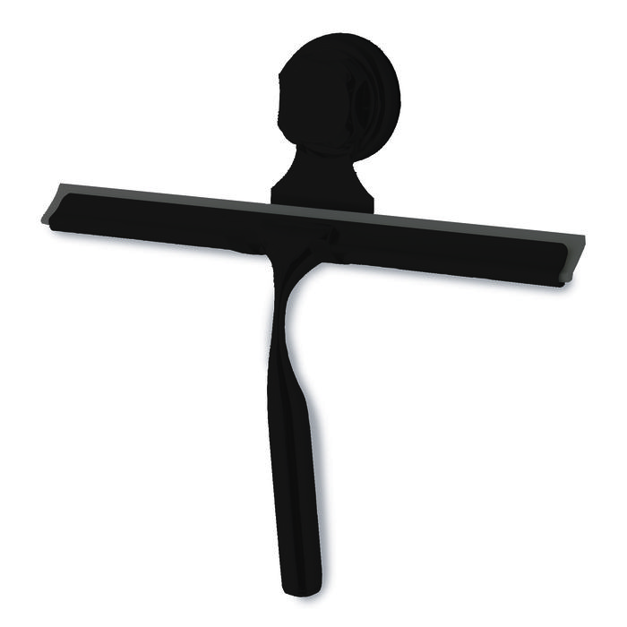 Raschietto doccia a ventosa "Bestlock Black" 1 Compactor