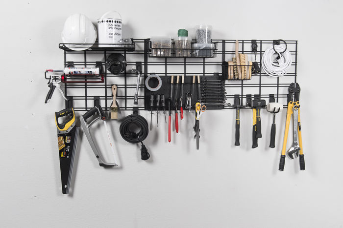 Walltech Garage - Gancio Doppio Corto 4 Compactor