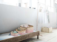 Cesto "Nouméa" Rosa taglia M