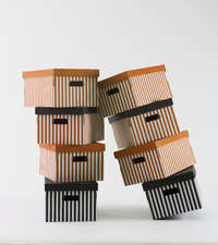 Shirt - Set Di 2 Scatole Arancio