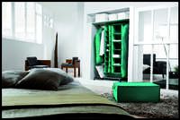 Color - Organizer Armadio Portatutto 6 Ripiani Verde