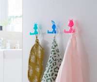 Set 3 Funny hooks giraffa rosa