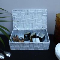 TORONTO Scatola Small bianco bicolore