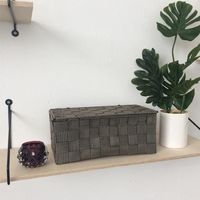 TORONTO Scatola Medium marrone bicolore