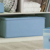 Custodia per coperte blu baltico