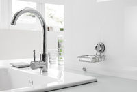 Cestello porta-detersivo e spugna "Bestlock Black"