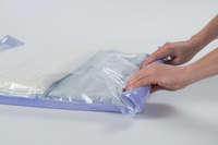 Set di 4 sacchetti da viaggio salvaspazio sottovuoto Roll-Up M