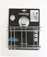 Cestello porta oggetti da muro - bagno