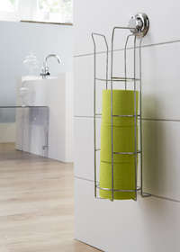 Contenitore per 4 rotoli carta igienica  da Muro / da Parete