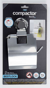 Porta rotolo carta igienica ventosa da Muro / da Parete