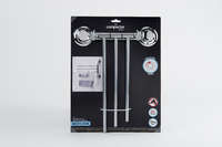 Porta asciugamani 3 bracci da Muro / da Parete