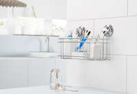 Cestello portaoggetti bagno da Muro / da Parete