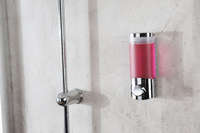 Uno - Dispenser sapone da muro cromato