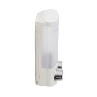 Duo - Dispenser sapone da muro bianco