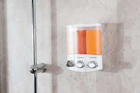 Trio - Dispenser Sapone Da Muro Bianco