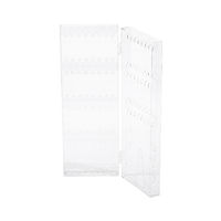 Porta Orecchini Organizer apribile a libro trasparente