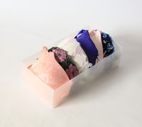 Separatore Cassetti - Set 3 Organizer Large - 30 X 15,5 X H.8 Cm - Pp Translucido