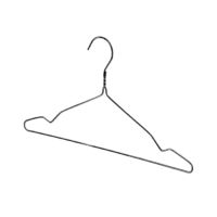 Set 10 grucce in metallo nero