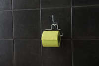 Porta rotolo carta igienica adesivo da muro