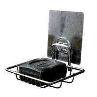 Porta sapone metallo adesivo da muro