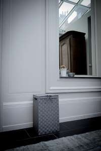 Cesto Portabiancheria quadrato STAN Grigio