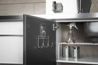 Gancio triplo adesivo da muro