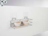 Portaspezie Adesiva da Muro