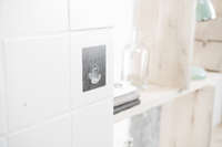 Supporto di ricambio cromato