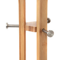 Marcus - Stender appendigiubbotti con 3 bracci in bambu'