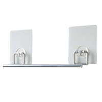 Barra adesiva da muro 28 cm in acciaio