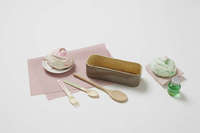 Scompartimento di bambù laccato "Danang"