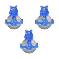 Set 3 Funny hooks gatto blu