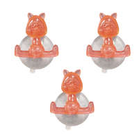 Set 3 Funny hooks gatto rosa