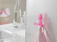 Set 3 Funny hooks giraffa rosa