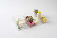 Fresco - Contenitore Organizer frigo frizeer trasparente S