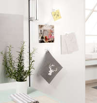 Lotto di 4 pinze "Clip" auto adesive