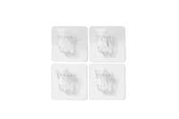 Lotto di 4 pinze "Clip" auto adesive