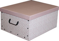 Baule in Cartone Rosa - Compactor