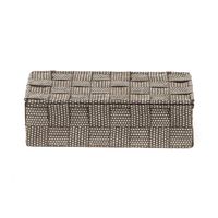 TORONTO Scatola small marrone bicolore