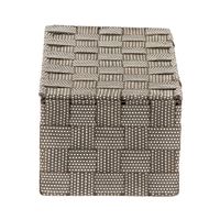 TORONTO Scatola Medium marrone bicolore