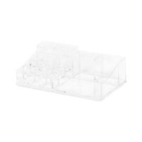 Portatrucchi Display trasparente per trucchi 14 scomparti