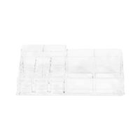 Portatrucchi Display trasparente per trucchi 14 scomparti