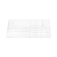 Portatrucchi Display trasparente per il trucco da 8 scomparti